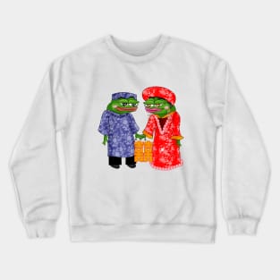 Marv Frog Vietnamese Wedding Crewneck Sweatshirt